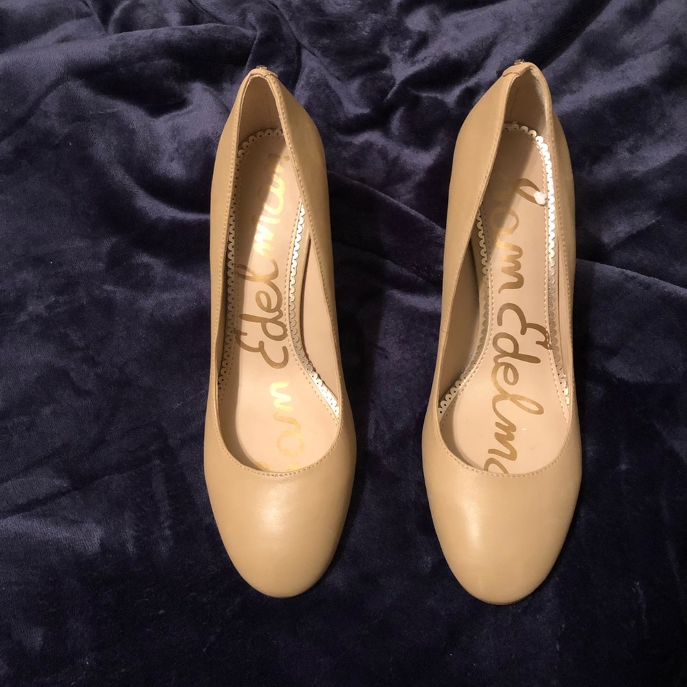 Sam Edelman Beige Heels Size 9